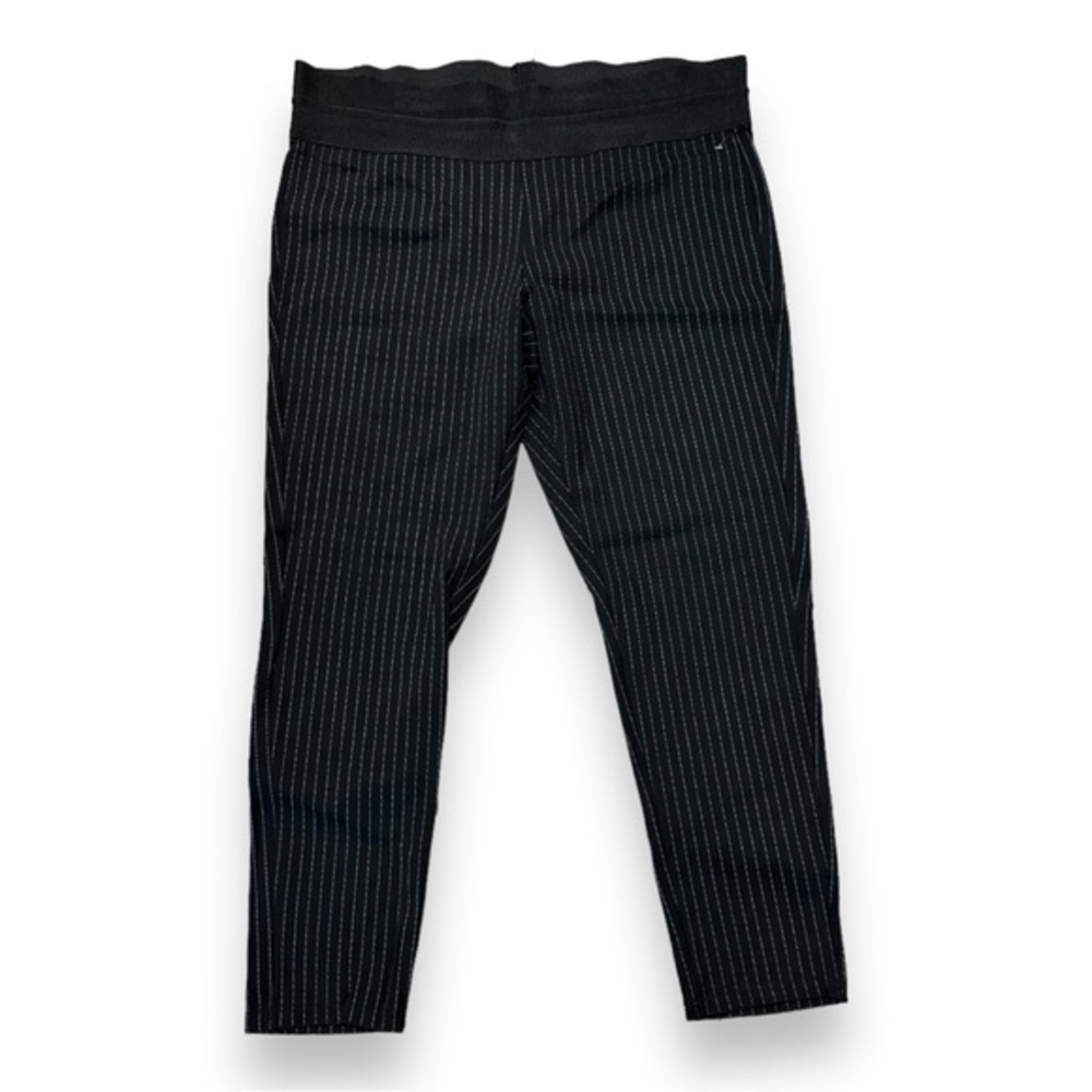 Women’s Suko Jeans XXL Pinstripe Pixie Ponte Pull On Pant 2x 2XL 18 20